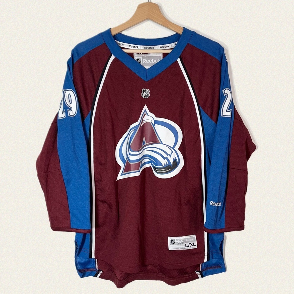 Reebok Colorado Avalanche Nathan MacKinnon Jersey